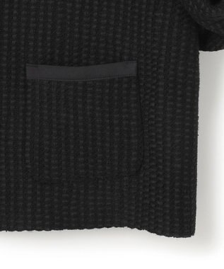 ICB Splittweed ノーカラージャケット ブラック系