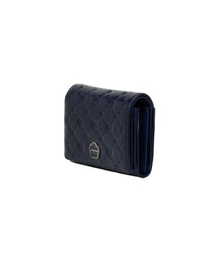 CLATHAS アクシオン 二つ折り財布 ネイビー