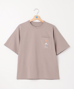 SHARE PARK LADIES 【UVカット・吸水速乾・ストレッチ・軽量 】ロゴポケットTシャツ（S・Mサイズ） グレー系