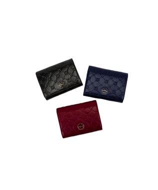 CLATHAS アクシオン 二つ折り財布 ネイビー