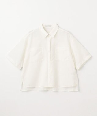 ANY シアーテックリネンシャツ オフ