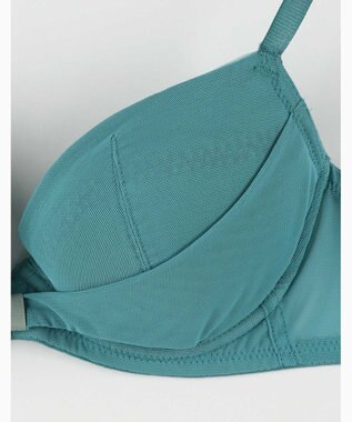 une nana cool 胸もとフィットをリボンでキープ リボンブラ GR