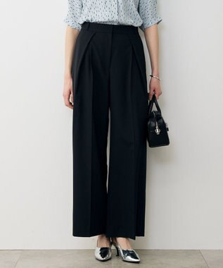 ICB L 【先行予約】ドライクールトロ クロスタックワイドパンツ