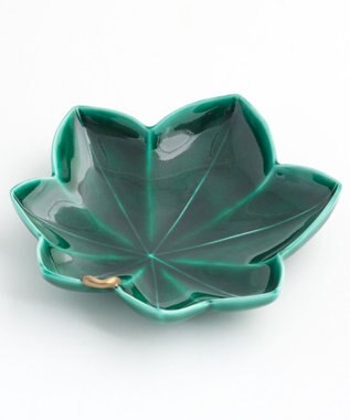 たち吉 【たち吉】青楓銘々皿〈２枚〉美濃焼 グリーン