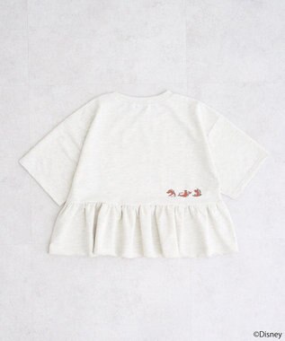 earth music&ecology チップ＆デール／フリル裏毛プルオーバー Oatmeal