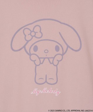 earth music&ecology マイメロディ＆クロミ／ｅａｒｔｈ　耳付きフーディー Pink