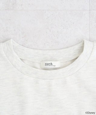 earth music&ecology チップ＆デール／フリル裏毛プルオーバー Oatmeal