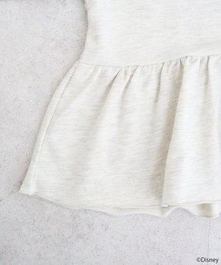 earth music&ecology チップ＆デール／フリル裏毛プルオーバー Oatmeal