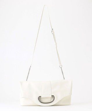 ICB 2WAYメタルハンドルトート オフホワイト系