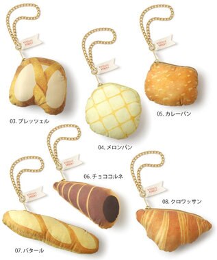 ROOTOTE 0131 RTふかふかパンポーチ＆ショッパー【企画デザイン2時×イラストレーター・つゆこ×ROOTOTE】 03：プレッツェル