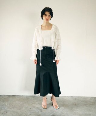 GRACE CONTINENTAL レースパッチブラウス キナリ