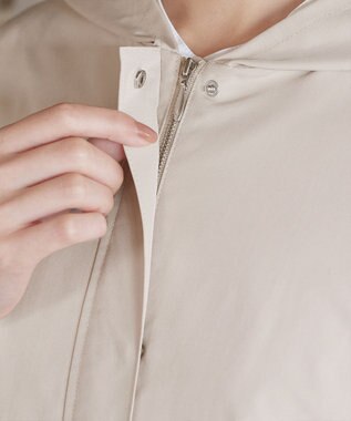 Tiaclasse 【新色追加・洗える・撥水】ドロストマウンテンパーカー ライトベージュ