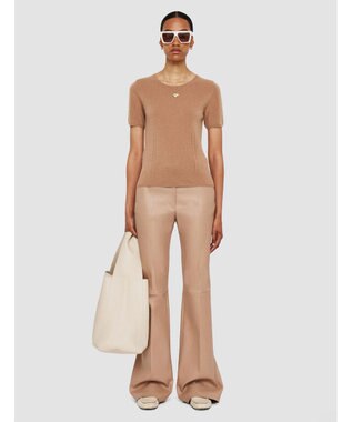 JOSEPH 【洗える】ライトピュアカシミヤ　ニットTシャツ Blusher