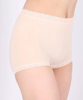 WACOAL 【ディアヒップ】 ショーツ ボーイレングス はきこみ丈ふかめ 綿混(身生地) ヒップを包みこむフィット感 やさしいはきごこち PPA113 /ワコール シェルベージュ