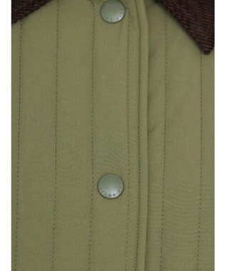 AMERICAN HOLIC キルポカ異素材Ｍｉｘロングコート Khaki