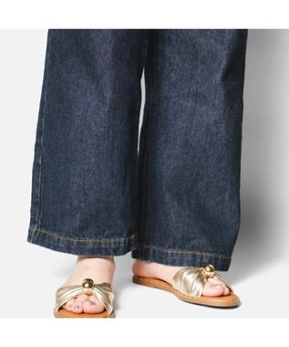 STEVE MADDEN DISPYギャザーリボンフラットサンダル