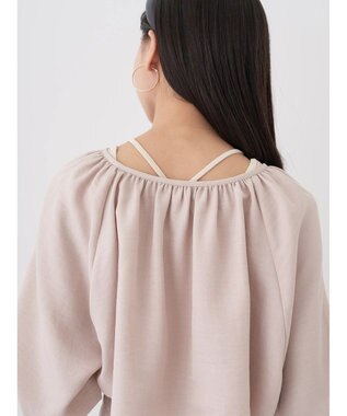 earth music&ecology ラッフルボレロ Light Beige