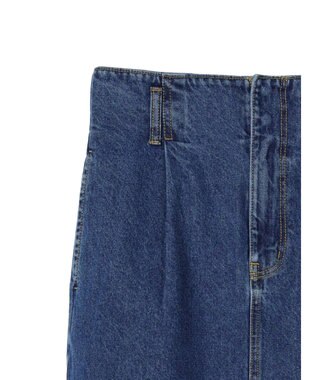 earth music&ecology ナローデニムスカート Medium Indigo