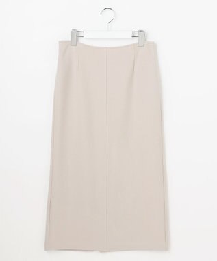 J.PRESS LADIES S ダンボールジャージー ナロー スカート グレージュ系