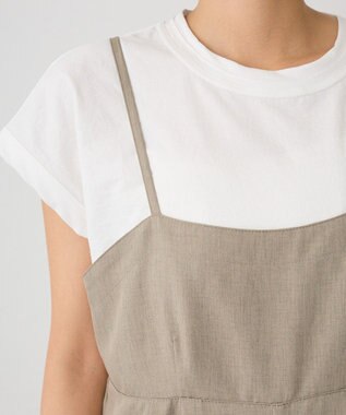 CRAFT STANDARD BOUTIQUE サロペットパンツ Beige