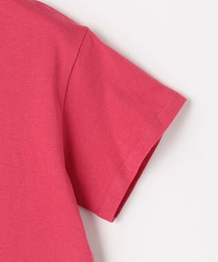 ANY KIDS 【一部店舗/WEB限定】【綿100%】プリント 半袖Tシャツ レッド×ロゴ