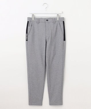 23区GOLF 【MEN】【ストレッチ】バックメッシュポンチ テーパードパンツ ライトグレー系