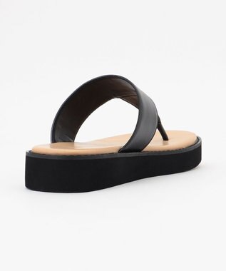 23区 トング サンダル ブラック系