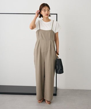 CRAFT STANDARD BOUTIQUE サロペットパンツ Beige