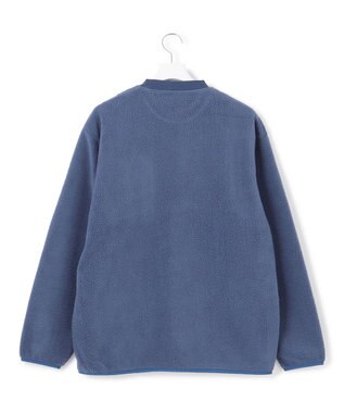 J.PRESS YORK STREET 【UNISEX】フリース クルーネックプルオーバー ブルー系