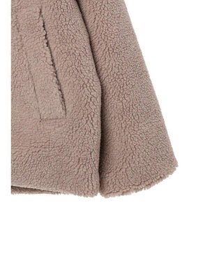 Green Parks スタンドカラーボアブルゾン Mocha