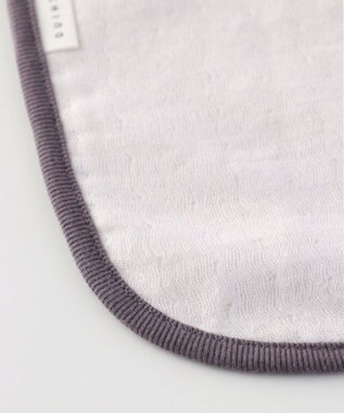 UCHINO マシュマロガーゼ&パイル　フード付バスタオル ライトグレー