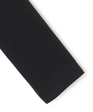 ICB L 【洗える】ハイゲージポンチ ラッフルカラープルオーバー ブラック系