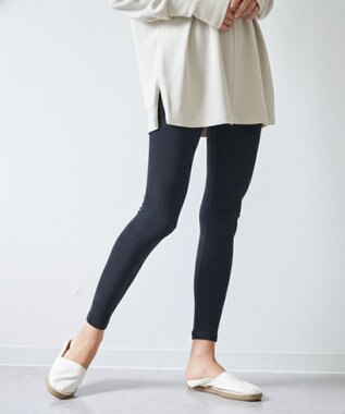 OP／FILA 【OP】あたたか表起毛レギンス ブラック