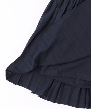 組曲 KIDS 【インパンツ付き】【150-160㎝】ＴＣ天竺プリーツ スカッツ ネイビー系