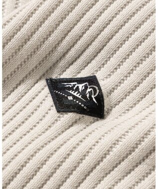 JOSEPH ABBOUD MOUNTAIN 【軽量/ストレッチ】CORDURA アウトドア ニット パーカー ライトグレー系