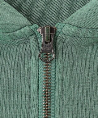 J.PRESS YORK STREET 【UNISEX】プルオーバーパーカー / ハーフジップ ライトグリーン系