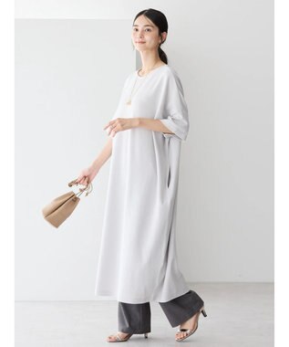 AMERICAN HOLIC 接触冷感カットジョーゼットボックスワンピース Light Gray