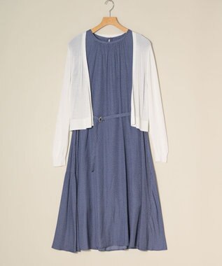 ONWARD Reuse Park セット商品/サイズ2【any SiS】ニット春夏×ワンピース春夏