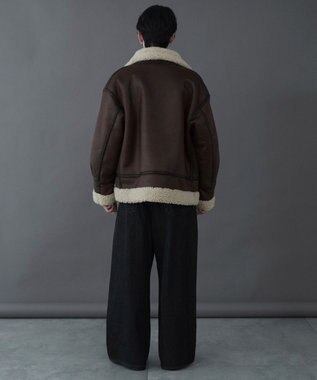 WEGO 【ユニセックス着用ITEM】B－3ジャケット ブラウンその他