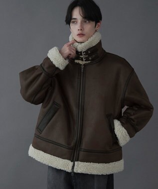 WEGO 【ユニセックス着用ITEM】B－3ジャケット ブラウンその他