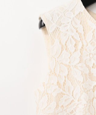 GRACE CONTINENTAL レースタイトドレス キナリ