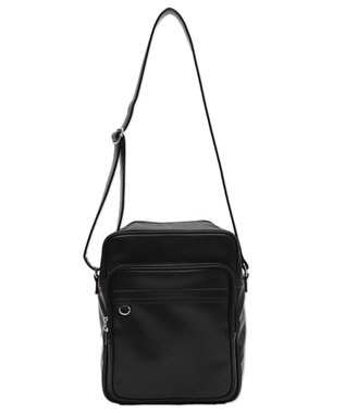 WEGO 【SCHOOLITEM】PUスクールショルダーバッグ ブラック