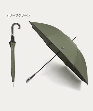 MOONBAT 【WEB限定】POLO RALPH LAUREN(ポロ ラルフローレン)FLAG BEAR 雨傘 長傘 ユニセックス オリーブグリーン