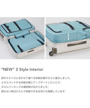 ACE BAGS & LUGGAGE Proteca 360G4 スーツケース 日本製 53L 02422 プロテカ ウォームグレー