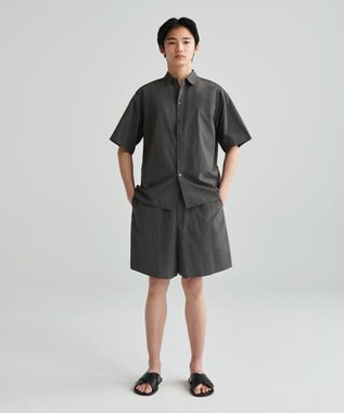 NAVE 【ReNAVE　撥水機能・UVカット・透湿・接触冷感・洗える】ナイロンタスランショートパンツ グレー系