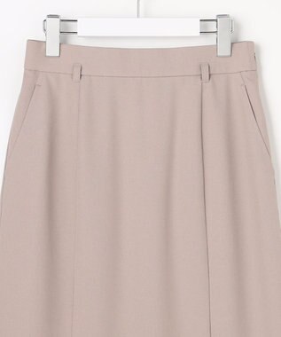 ANY SIS スマートビューティストレッチベルト スカート グレージュ
