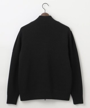 JOSEPH ABBOUD MOUNTAIN 【軽量/保温性/防風性】バルキーウール キルト ブルゾン ブラック系