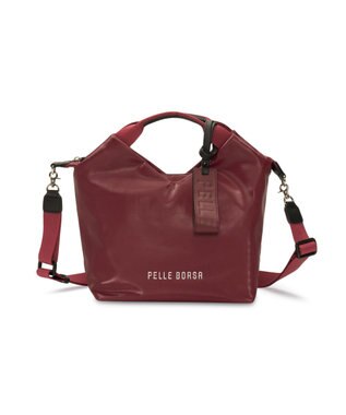 PELLE BORSA 2WAYハンドバッグ Cheers チアーズ 5204 マルーン