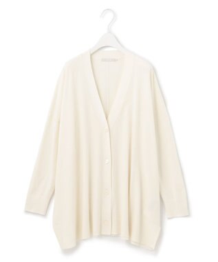 ICB 【洗える・WEB限定カラーあり】 ヴィスコースワイド カーディガン トープ系