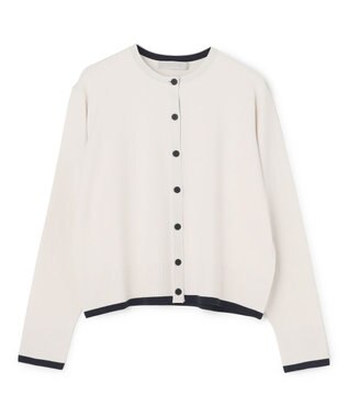 UNFILO マイビューティニット バイカラー カーディガン